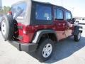 2011 Deep Cherry Red Jeep Wrangler Unlimited Sport 4x4  photo #7