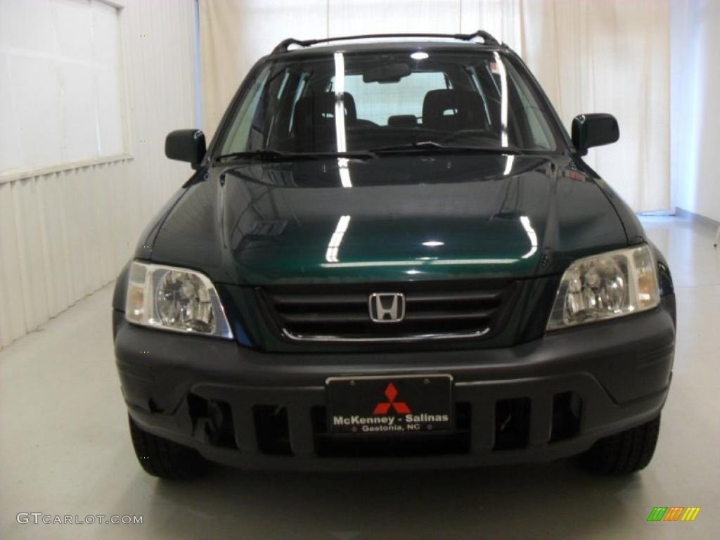 1999 CR-V EX 4WD - Clover Green Pearl / Charcoal photo #6