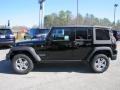 2011 Black Jeep Wrangler Unlimited Rubicon 4x4  photo #4