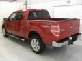 2010 Red Candy Metallic Ford F150 Lariat SuperCrew 4x4  photo #2
