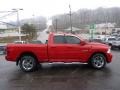 2010 Flame Red Dodge Ram 1500 Sport Quad Cab 4x4  photo #6