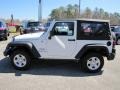 2011 Bright White Jeep Wrangler Sport 4x4  photo #4