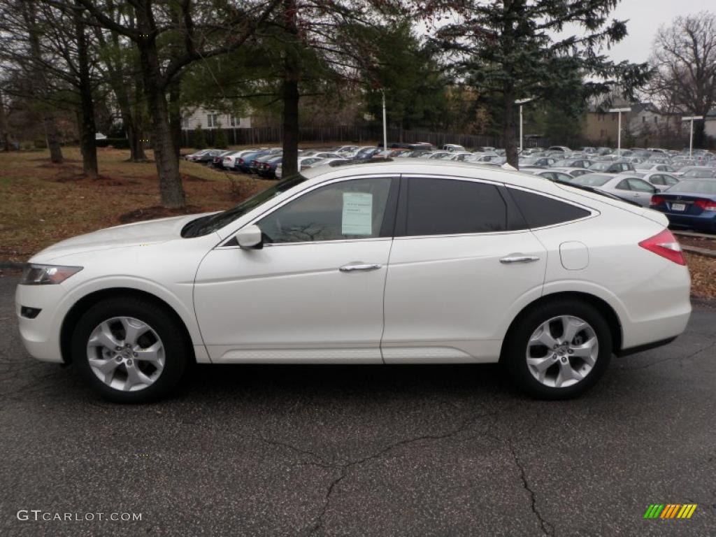 White Diamond Pearl 2010 Honda Accord Crosstour EX-L 4WD Exterior Photo #46557291