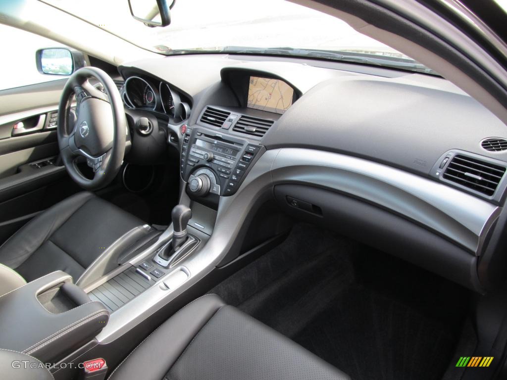 2010 Acura TL 3.7 SH-AWD Technology Ebony Dashboard Photo #46558020