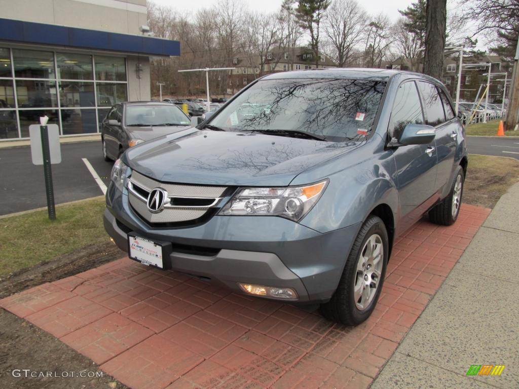 Steel Blue Metallic Acura MDX