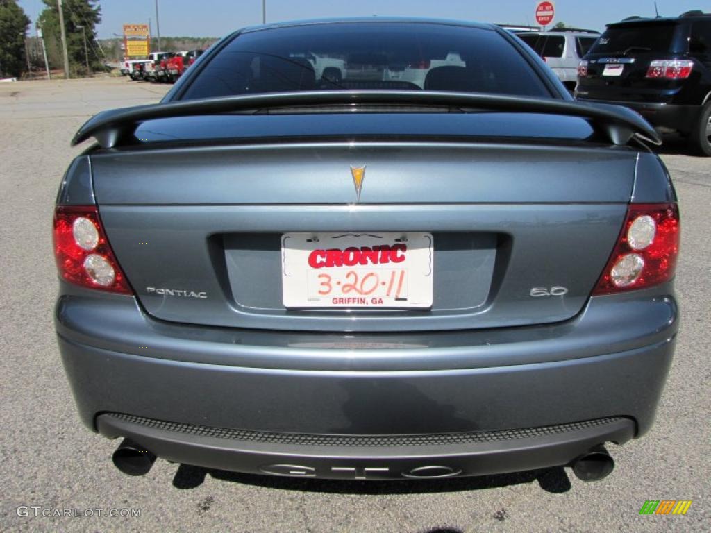 2005 GTO Coupe - Cyclone Gray Metallic / Black photo #6
