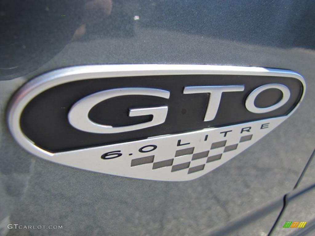 2005 Pontiac GTO Coupe Marks and Logos Photo #46558776