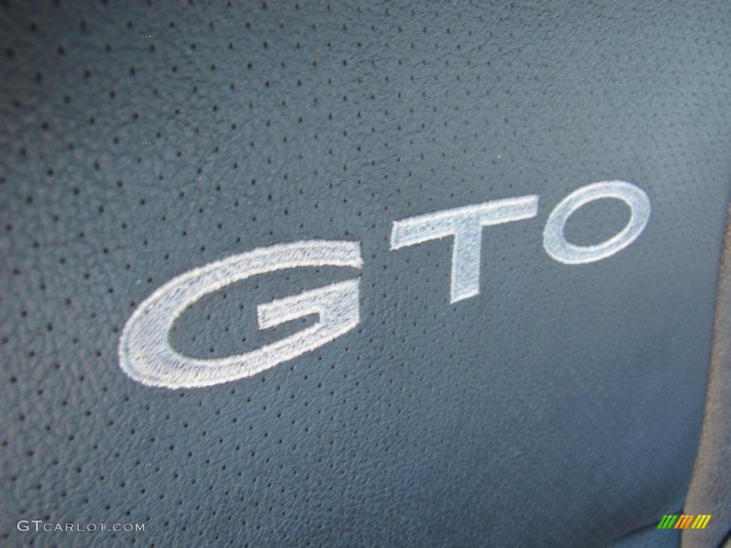 2005 GTO Coupe - Cyclone Gray Metallic / Black photo #16