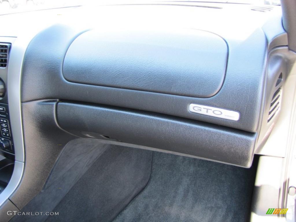 2005 GTO Coupe - Cyclone Gray Metallic / Black photo #17