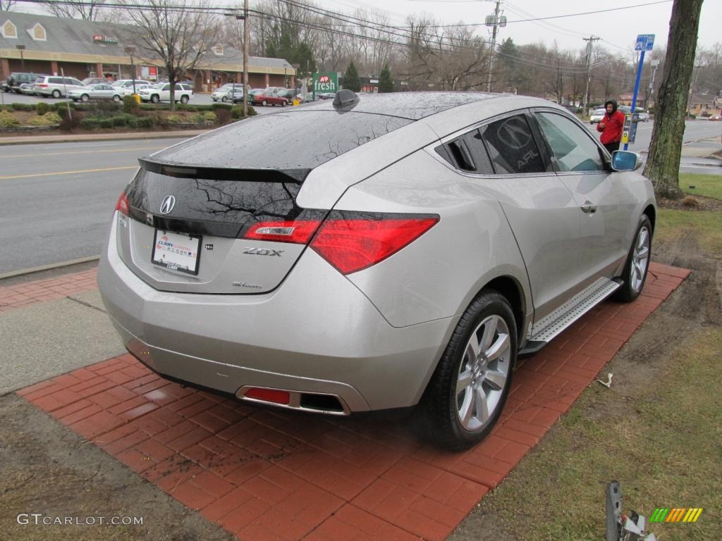 Palladium Metallic 2010 Acura ZDX AWD Technology Exterior Photo #46558923