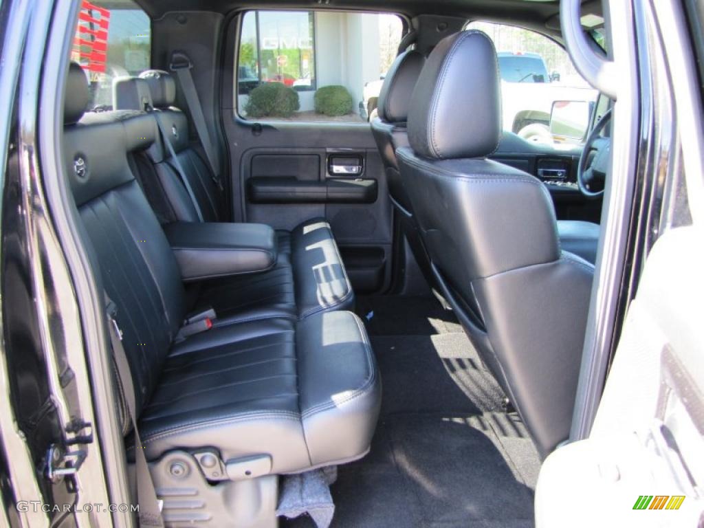 Black Interior 2007 Ford F150 Harley-Davidson SuperCrew Photo #46559208