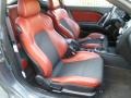 Black/Red 2007 Hyundai Tiburon GT Interior Color