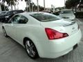 2008 Ivory Pearl White Infiniti G 37 Coupe  photo #9