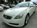 Ivory Pearl White 2008 Infiniti G 37 Coupe Exterior