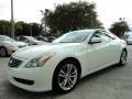 2008 Ivory Pearl White Infiniti G 37 Coupe  photo #14