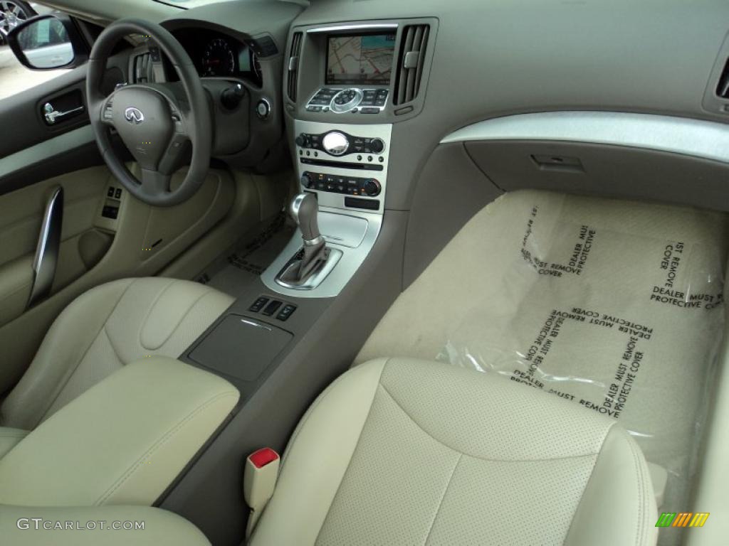 Wheat Interior 2008 Infiniti G 37 Coupe Photo #46559604