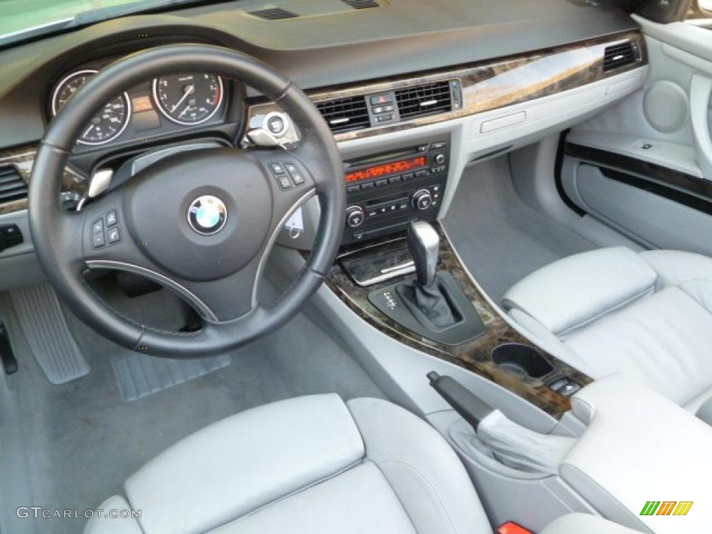 2007 3 Series 335i Convertible - Titanium Silver Metallic / Grey photo #7