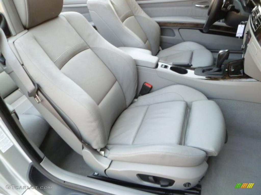 2007 3 Series 335i Convertible - Titanium Silver Metallic / Grey photo #9