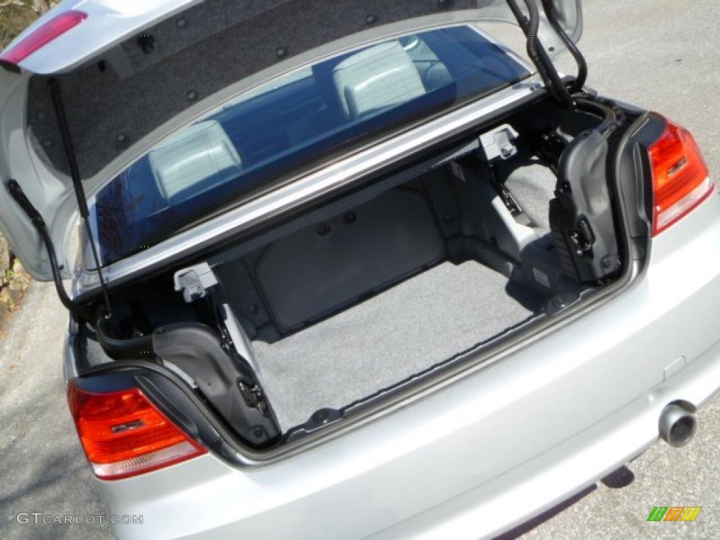 2007 3 Series 335i Convertible - Titanium Silver Metallic / Grey photo #14