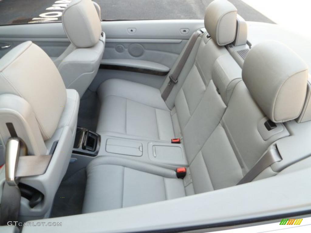 2007 3 Series 335i Convertible - Titanium Silver Metallic / Grey photo #23