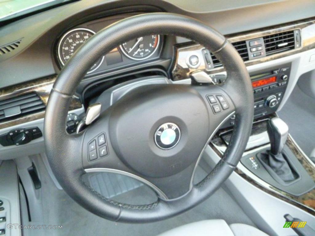 2007 3 Series 335i Convertible - Titanium Silver Metallic / Grey photo #24