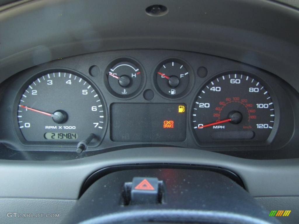 2009 Ford Ranger XLT SuperCab Gauges Photo #46559787