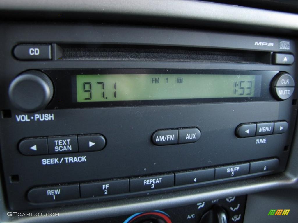 2009 Ford Ranger XLT SuperCab Controls Photo #46559790