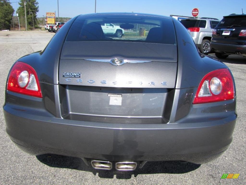 Graphite Metallic 2004 Chrysler Crossfire Limited Coupe Exterior Photo #46559814