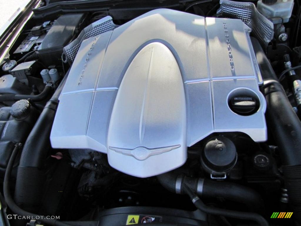 2004 Chrysler Crossfire Limited Coupe 3.2 Liter SOHC 18-Valve V6 Engine Photo #46559826