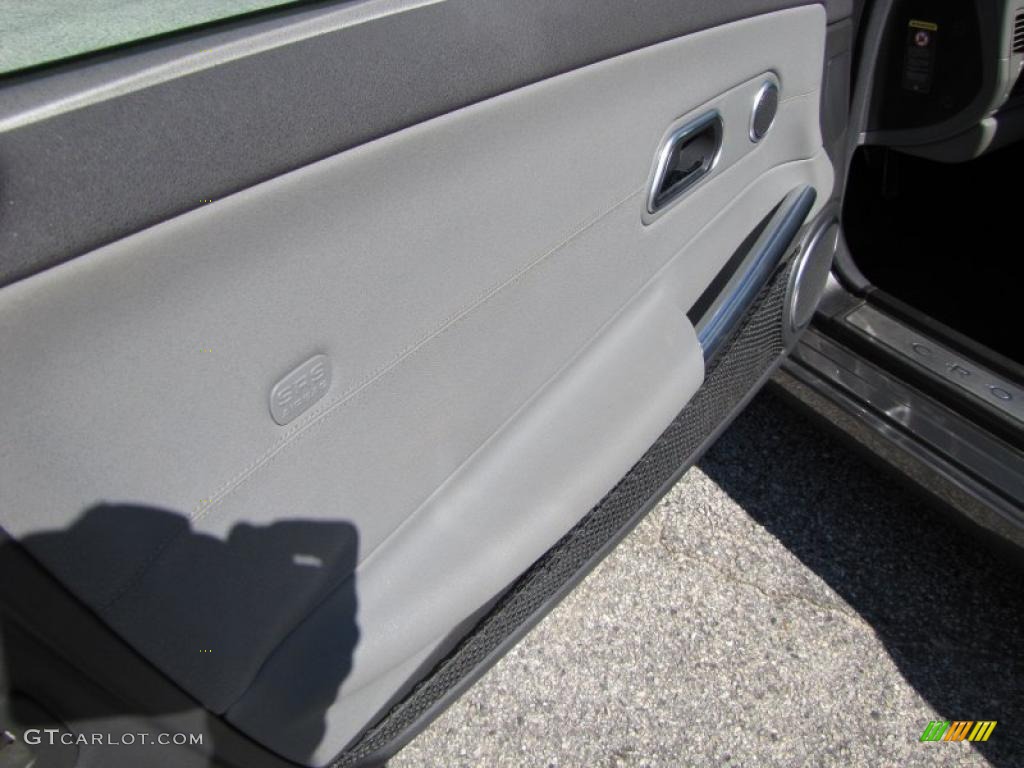2004 Chrysler Crossfire Limited Coupe Dark Slate Gray/Medium Slate Gray Door Panel Photo #46559832