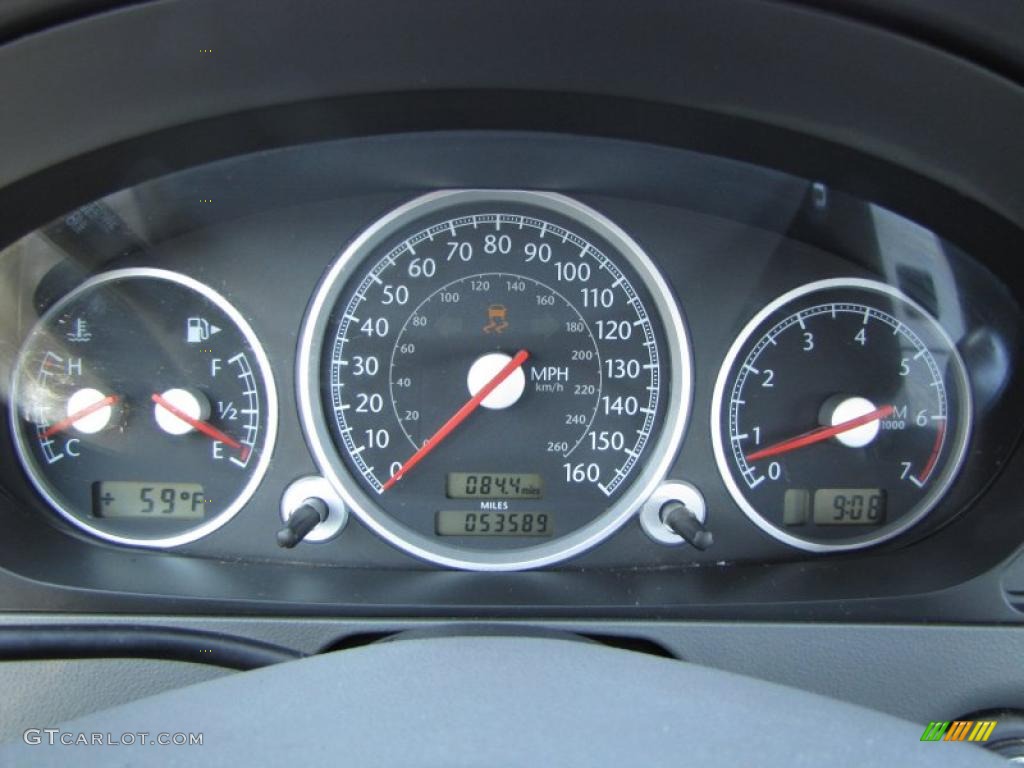 2004 Chrysler Crossfire Limited Coupe Gauges Photo #46559847