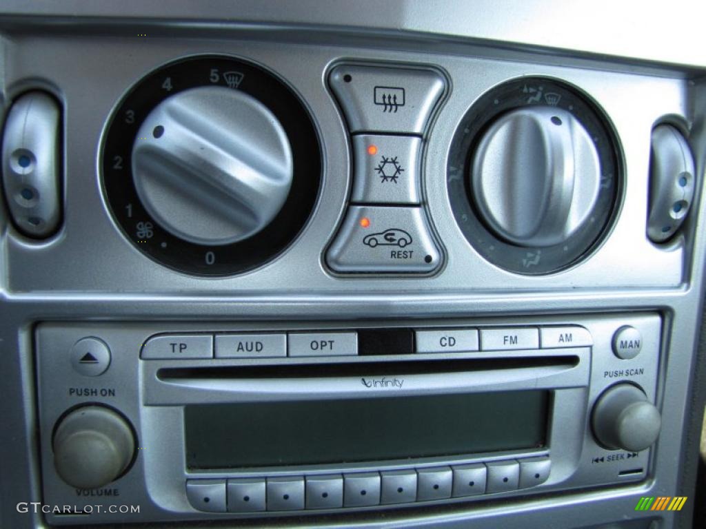 2004 Chrysler Crossfire Limited Coupe Controls Photo #46559850