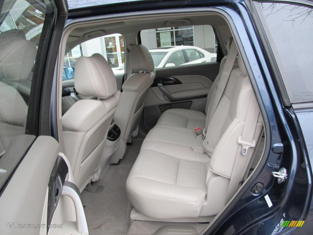Taupe Interior 2009 Acura MDX Technology Photo #46559952