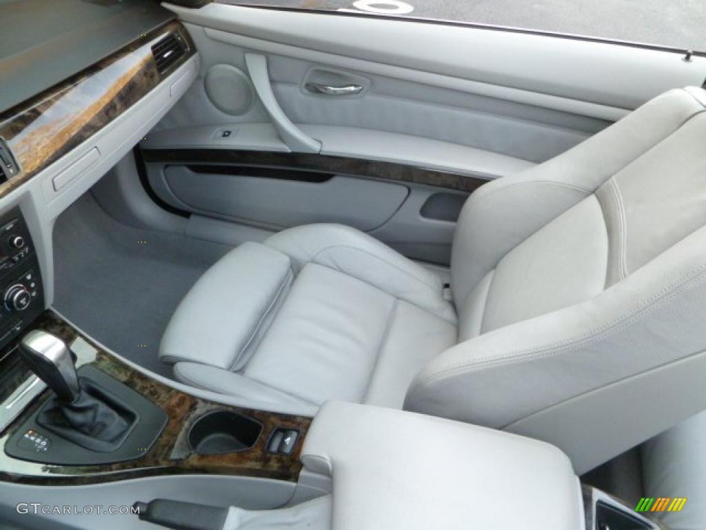 2007 3 Series 335i Convertible - Titanium Silver Metallic / Grey photo #25