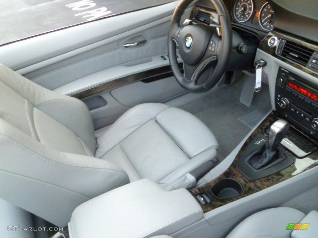 2007 3 Series 335i Convertible - Titanium Silver Metallic / Grey photo #27