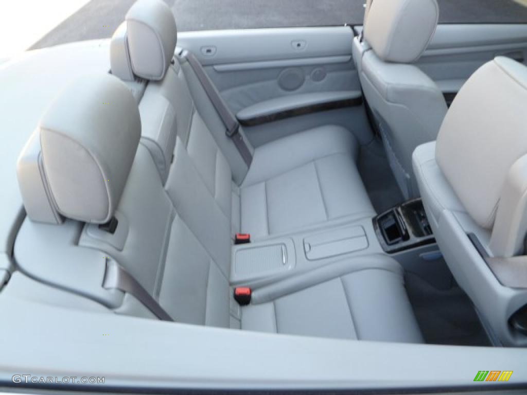 2007 3 Series 335i Convertible - Titanium Silver Metallic / Grey photo #29