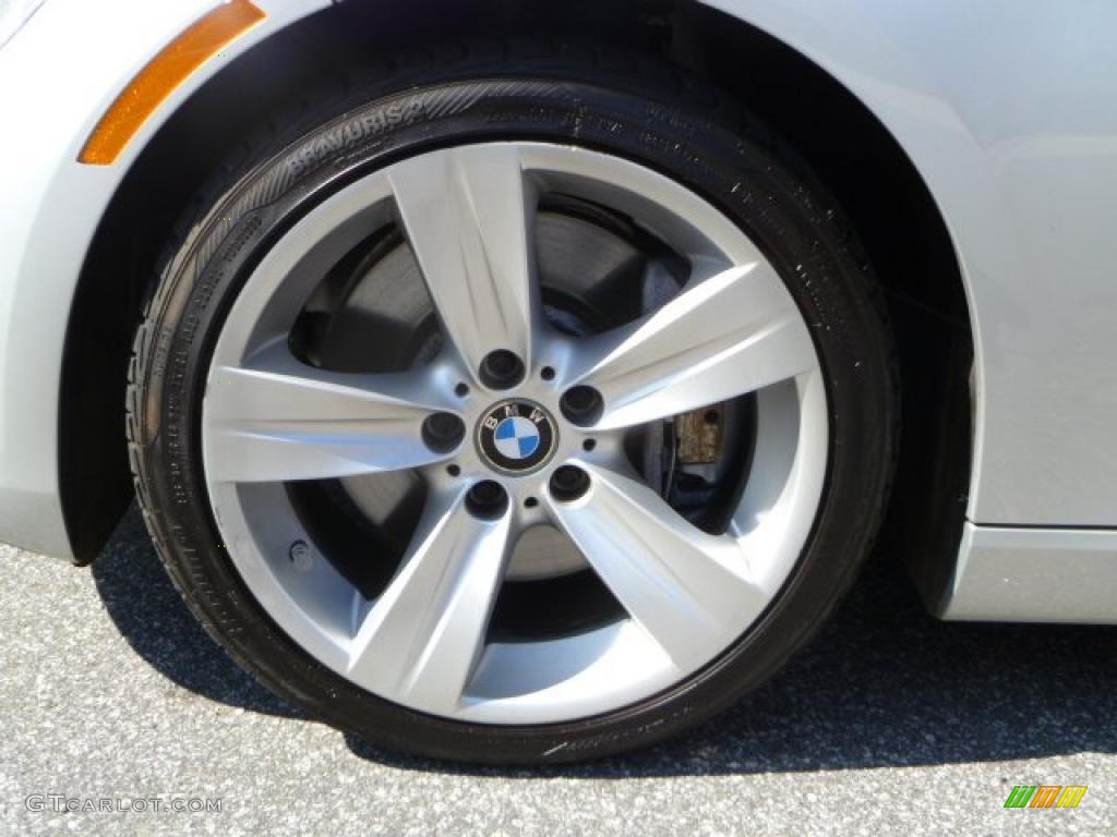 2007 3 Series 335i Convertible - Titanium Silver Metallic / Grey photo #37