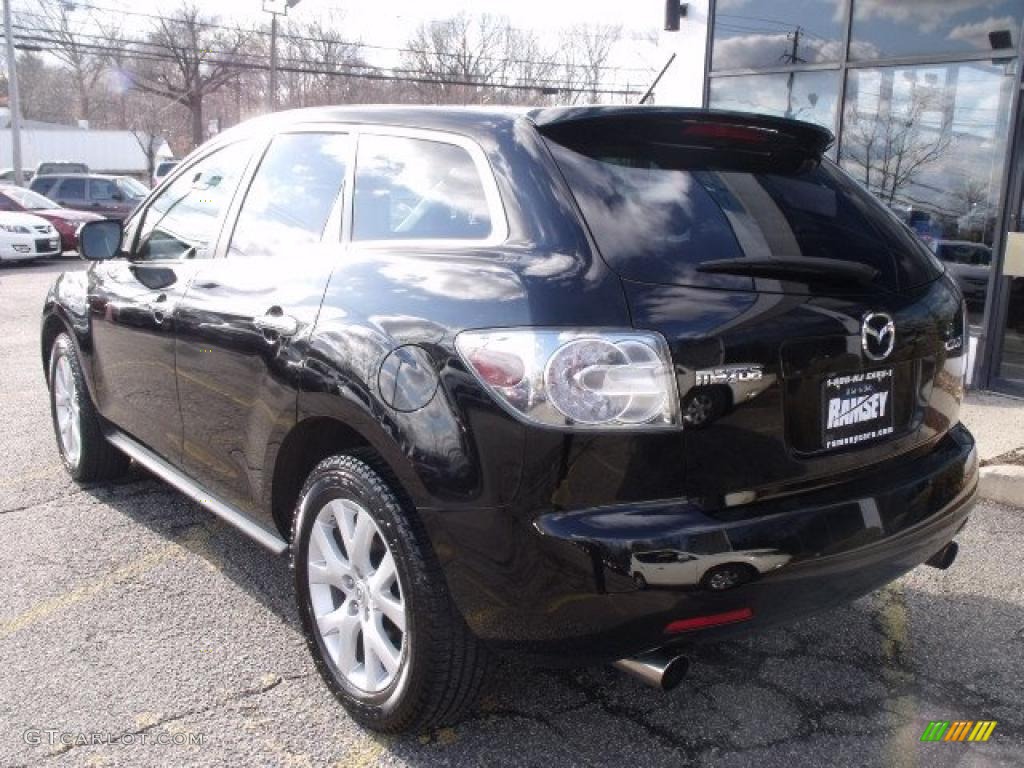 Brilliant Black 2008 Mazda CX-7 Grand Touring AWD Exterior Photo #46560507