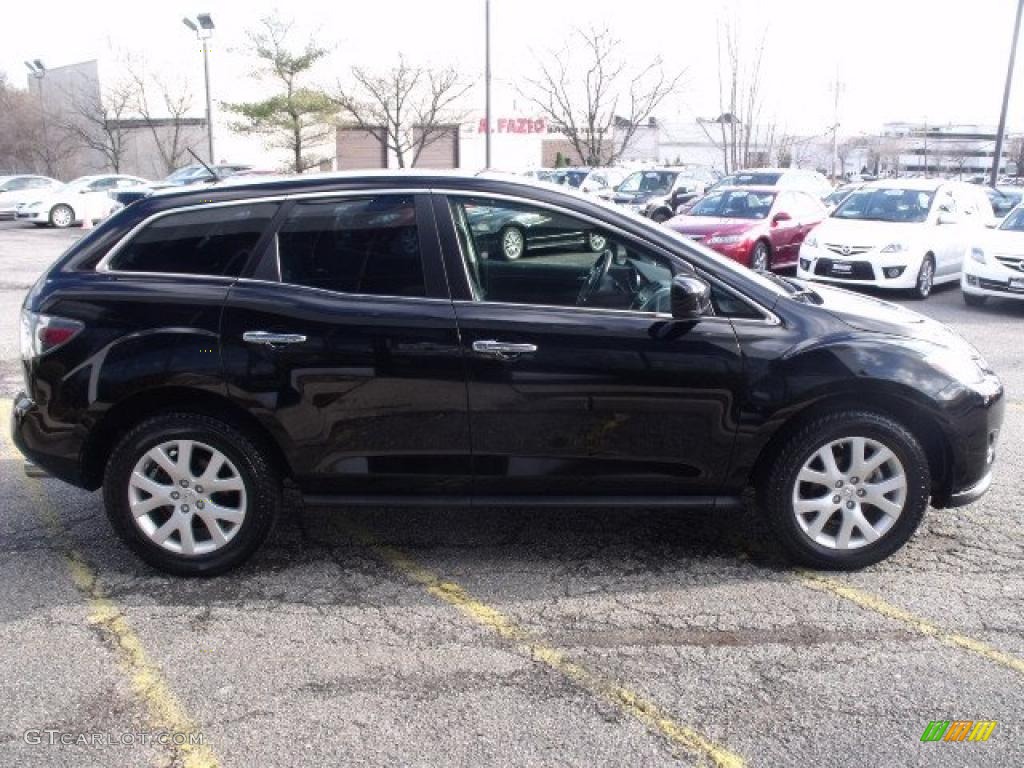 Brilliant Black 2008 Mazda CX-7 Grand Touring AWD Exterior Photo #46560519