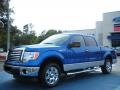 2011 Blue Flame Metallic Ford F150 XLT SuperCrew  photo #1