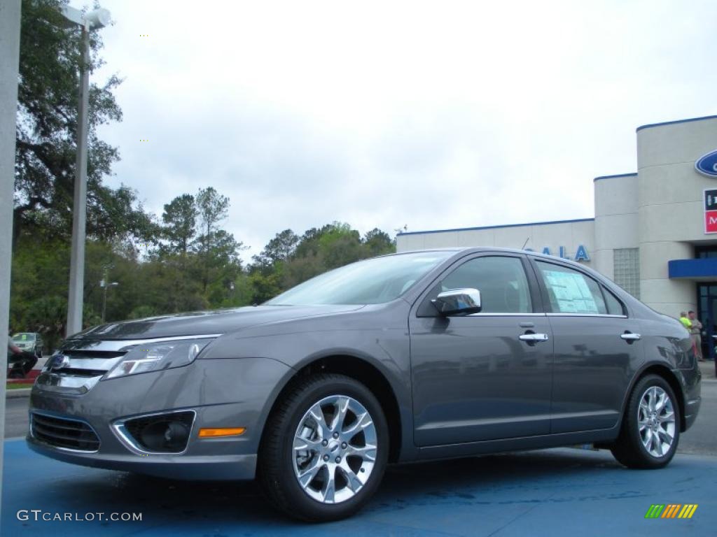 2011 Fusion SEL - Sterling Grey Metallic / Charcoal Black photo #1