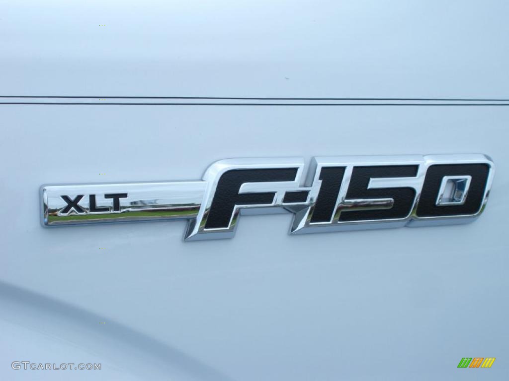 2011 F150 XLT SuperCab - Oxford White / Steel Gray photo #4