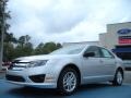 2011 Ingot Silver Metallic Ford Fusion S  photo #1