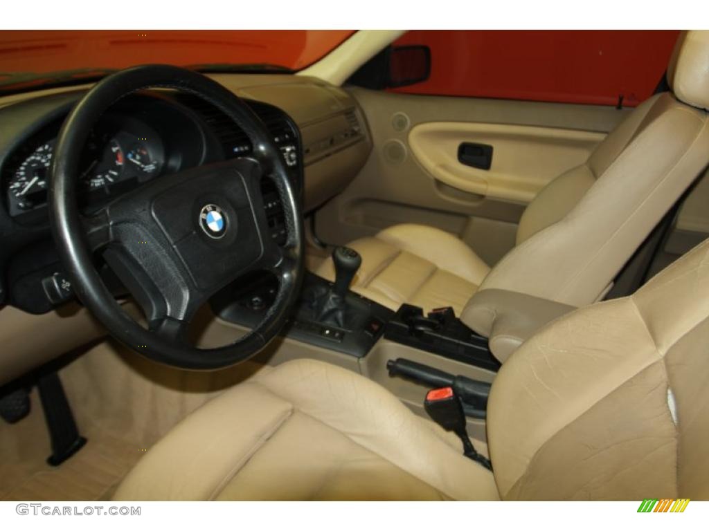 Sand Interior 1997 BMW 3 Series 328i Sedan Photo #46561875