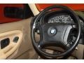 1997 BMW 3 Series Sand Interior Steering Wheel Photo
