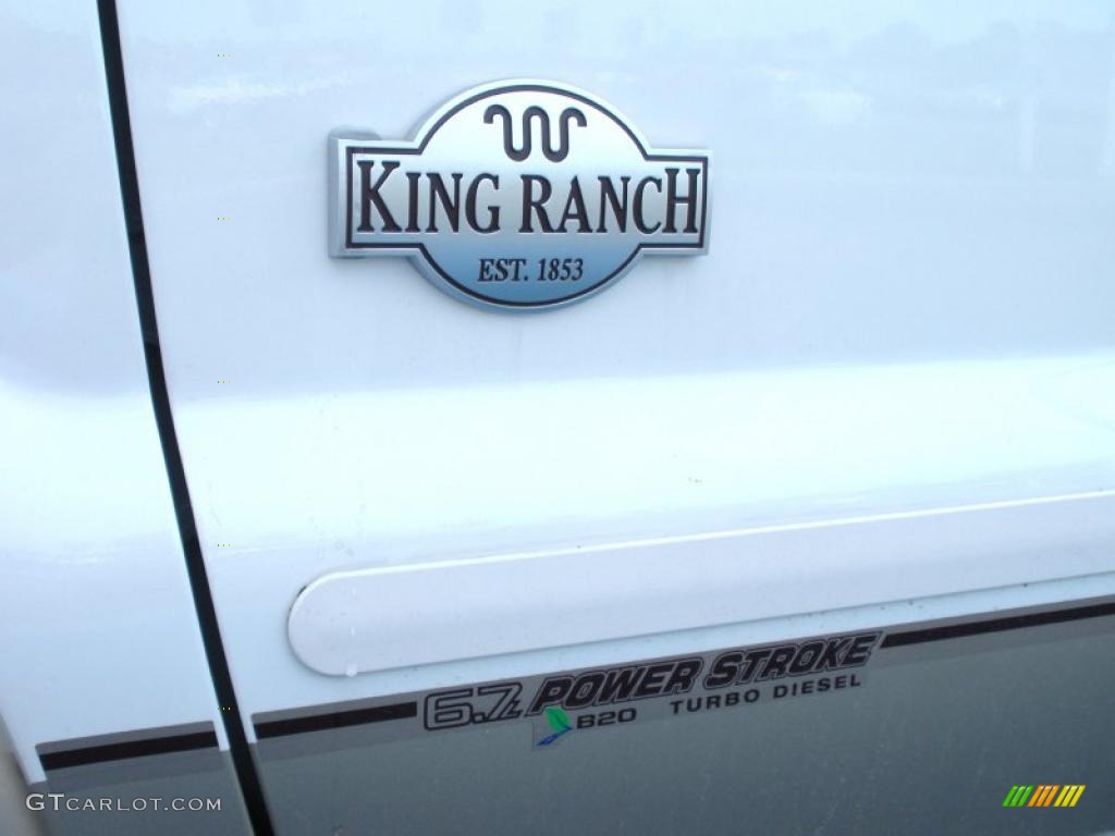 2011 Ford F350 Super Duty King Ranch Crew Cab 4x4 Marks and Logos Photo #46562127