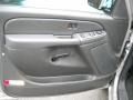 Dark Charcoal 2006 Chevrolet Silverado 1500 LT Extended Cab Door Panel