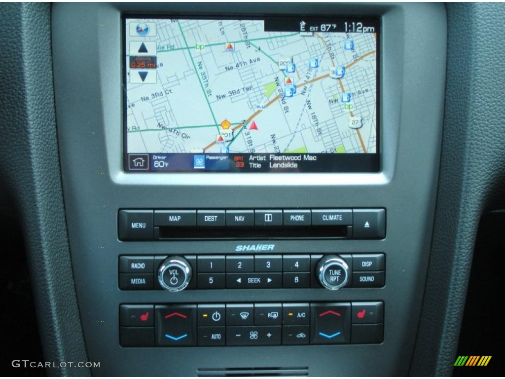 2012 Ford Mustang GT Premium Convertible Navigation Photo #46563271