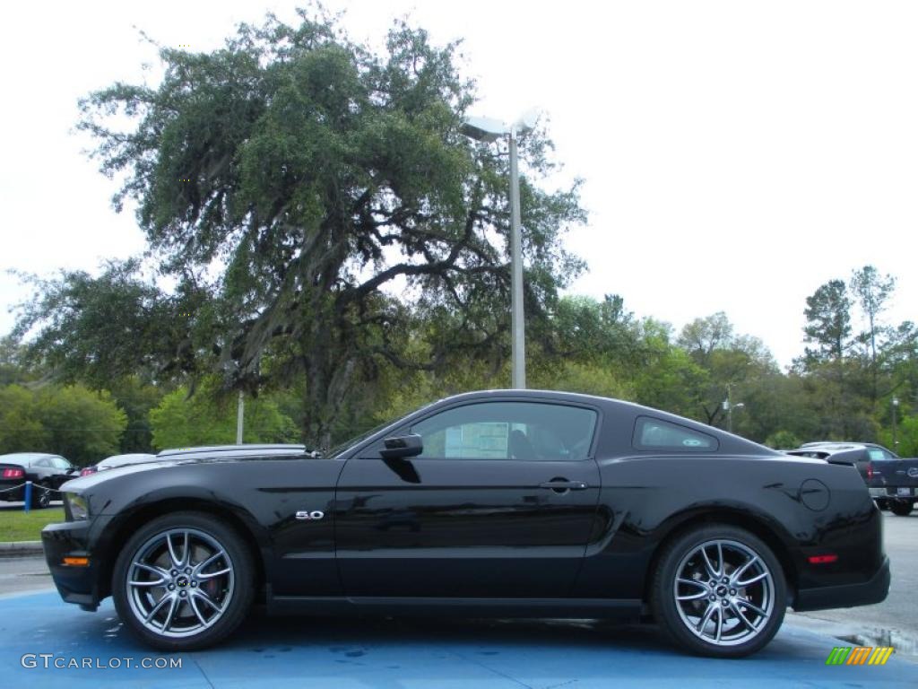 Black 2012 Ford Mustang GT Premium Coupe Exterior Photo #46563331