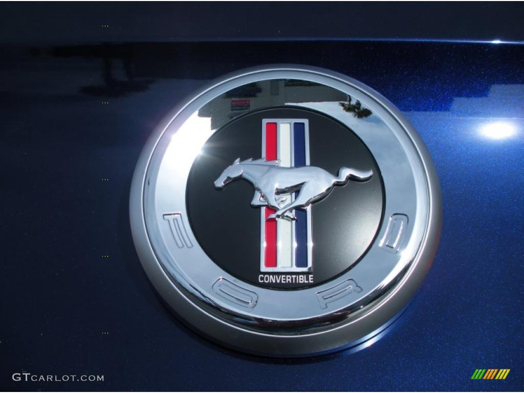 2012 Ford Mustang V6 Premium Convertible Marks and Logos Photo #46563517